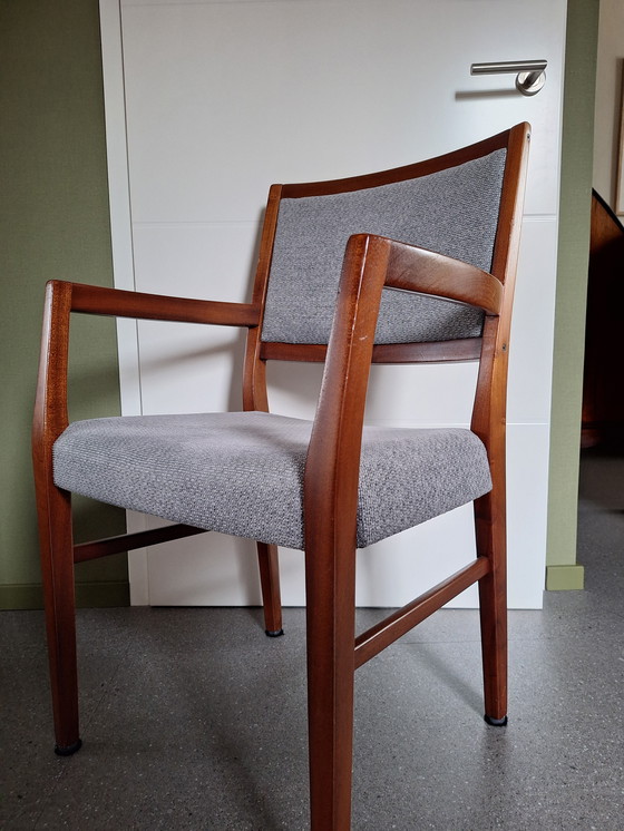 Image 1 of 4x Svegards Markaryd Teak Dining Table Chairs