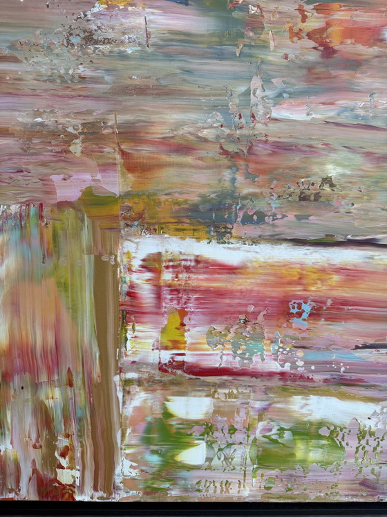 Image 1 of Kunstwerk 120x90cm incl. baklijst