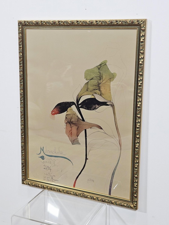 Bruno Bruni, Melancholies, 1984, Lithographie, Gerahmt – Lithographien & Drucke (photo 15 of 17)