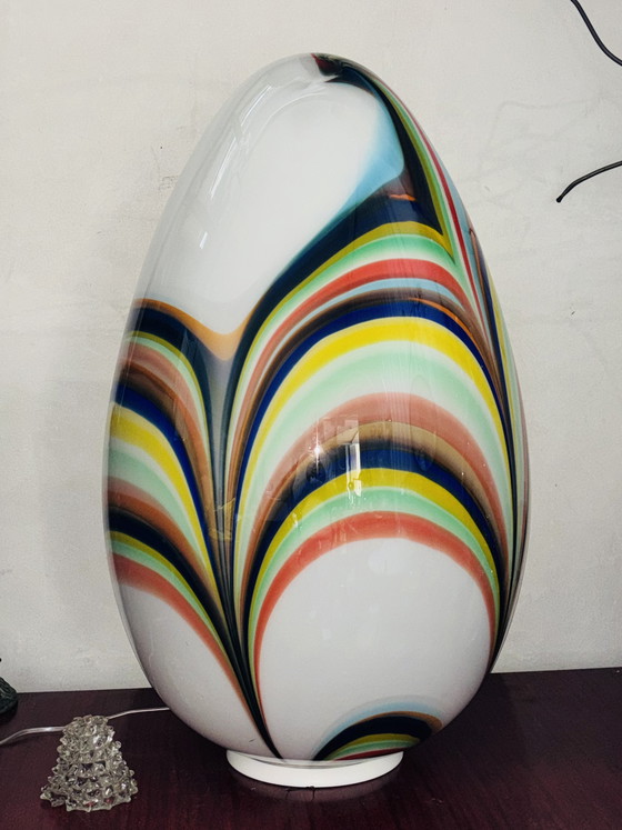 Image 1 of Bunte Eier-Tischlampe