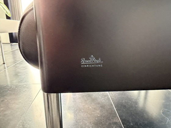 2 sedie Rosenthal Folio di Cini Boeri – Poltrone, Leather, Metal (photo 2 of 8)