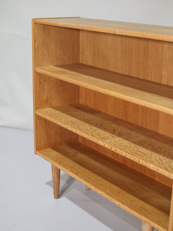 Image 1 of Bookcase Oak Danish 1960s Vintage