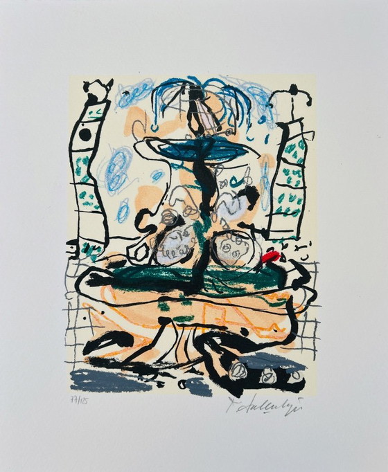 Image 1 of Zeefdruk Kees Salentijn