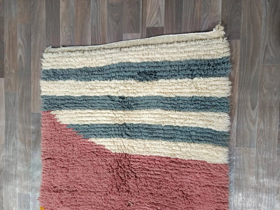 Alfombra marroquí tradicional hecha a mano 3 x 2 m – Wool (photo 6 of 12)