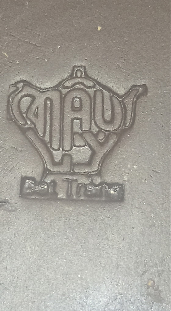 Image 1 of Vassoio da tè vietnamita autentico - Ceramiche Bat Trang fatte a mano