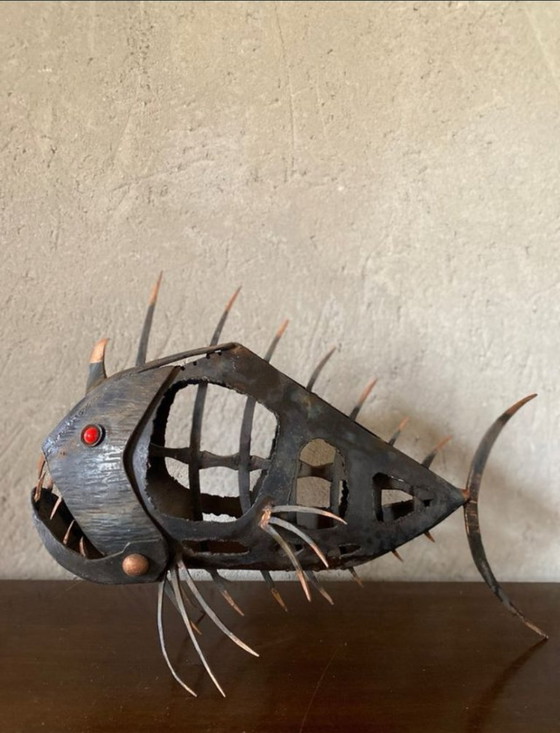 Sculture di pesce abissale in ferro (photo 6 of 9)