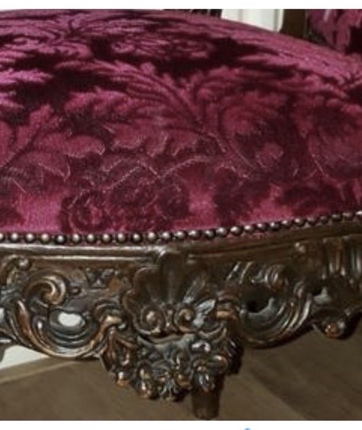 4 baroque dining room chairs