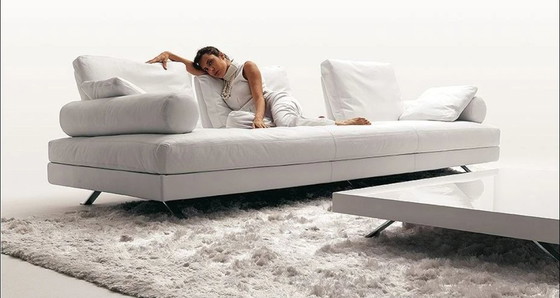 Image 1 of Leder DEMA Italien Design XL Lounge Sofa