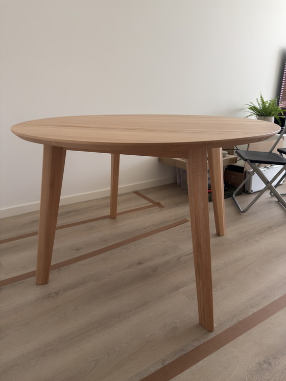 Image 1 of The Machine Room Sav & Okse Nonne Table Round Beech 120 CM