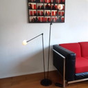 Lampadaire à deux bras réglables au design postmoderne, Pola Design Amstelveen