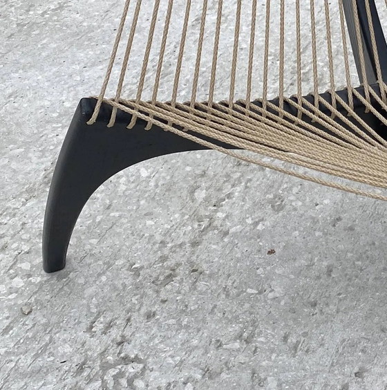 Jørgen Høvelskov - Poltrona "Harp" o "String", 1963, Sedie da camera, Nero, Scandinavian (foto 10 di 17)