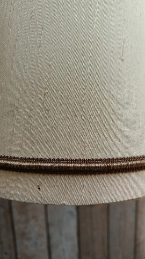 Image 1 of Vintage design Scandinavische teak jaren 50 schaarlamp