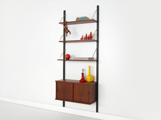 Image 1 of Teak shelving unit, Danish design, 1960s, production: Denmark