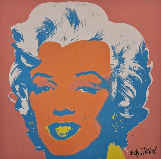 Image 1 of Naar Andy Warhol, Marilyn Monroe, jaren 1980, lithografie