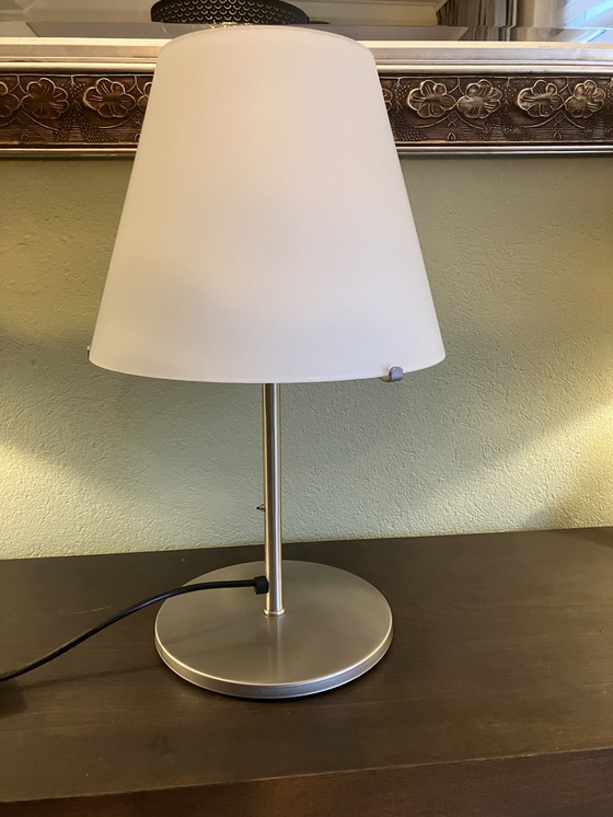 Image 1 of Italian Design Table Lamp "Virginia T" – Opal Glass – Aluminum – Made in Italy