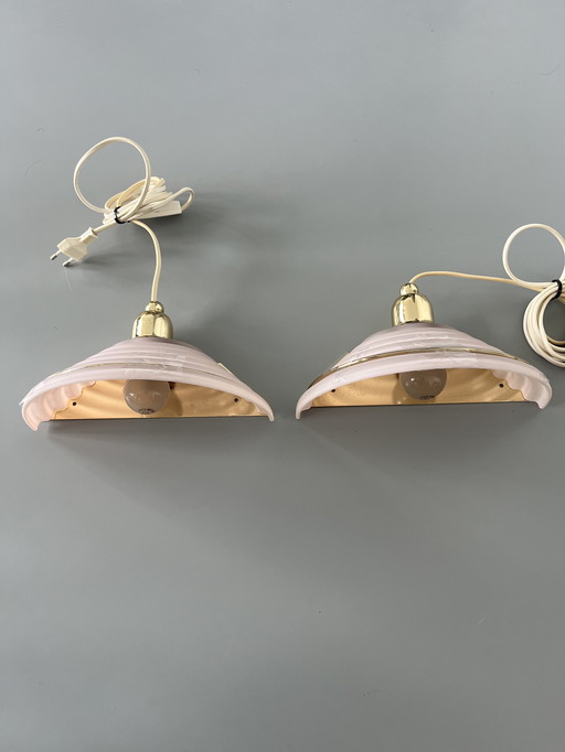 Vintage Wall Lights Set by Lakro Amstelveen