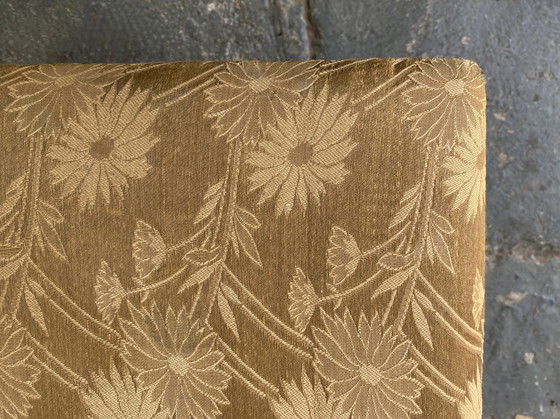 Image 1 of Boîte à couvertures / Ottoman Lloyd Loom vintage des années 1950