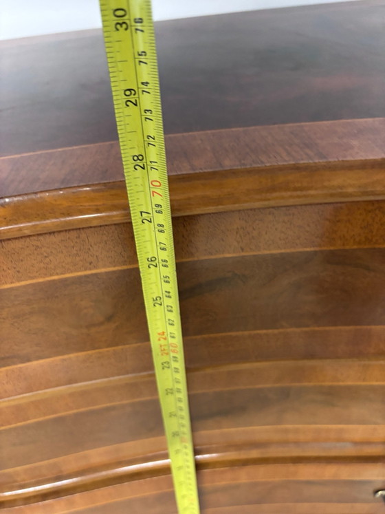 Cassettiera di lusso stile Barocco Luigi XV Intarsio in radica di noce – Lodewijk XV, Cassettiere, Legno (photo 11 of 12)