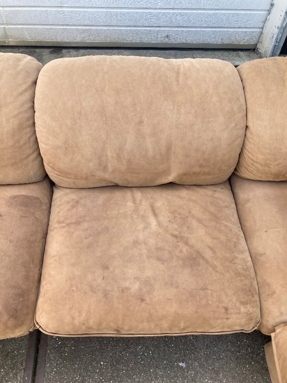 Image 1 of Unique, Large Element Sofa by Laauser in Leather, 5x