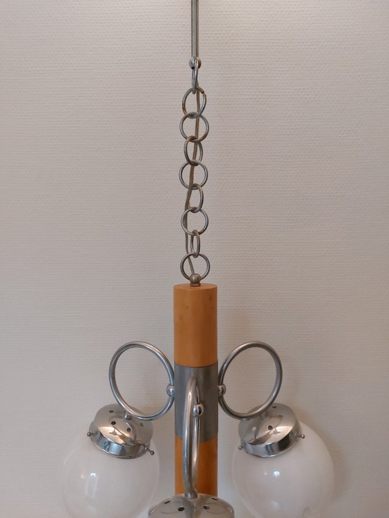 Image 1 of Lampe suspendue murano vintage