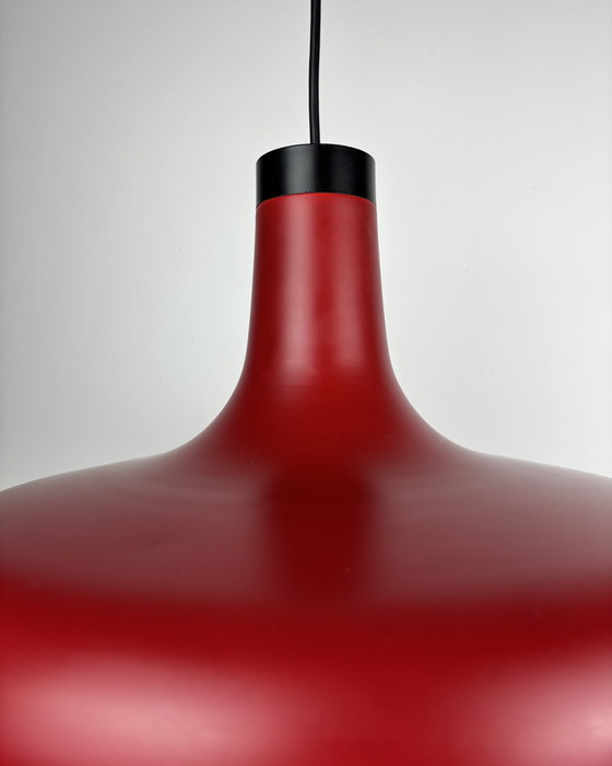 Image 1 of Staff Leuchten Arnold Berges, vintage hanglamp, matrode metalen lamp, Space Age, Mid Century, jaren 70, industrieel Duitsland