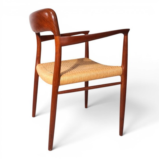 Image 1 of Sedia Møller modello 56 in teak di Niels Otto Møller per J.L. Møllers, 1956