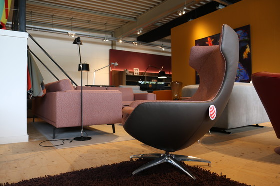 Image 1 of Sillón reclinable Leolux Caruzzo con otomana