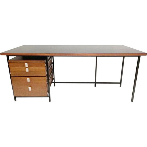 Vintage desk by Jules Wabbes for Universal Furniture, Belgium 1960