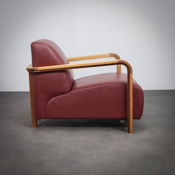 Image 1 of Een paar Hemingway-fauteuils van Hugo de Ruiter, Nederland, jaren 90.
