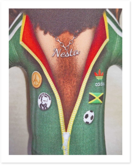 Image 1 of Bob Marley cadeau | Reggae decoratie kunstpop | Muziekkamer verzamelbeeldje