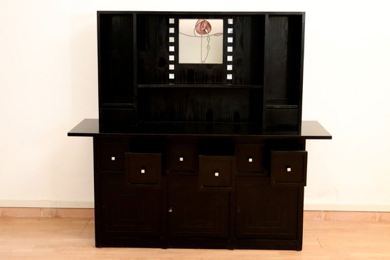 Image 1 of DS5 sideboard by Charles Rennie Mackintosh for Cassina, 1990s