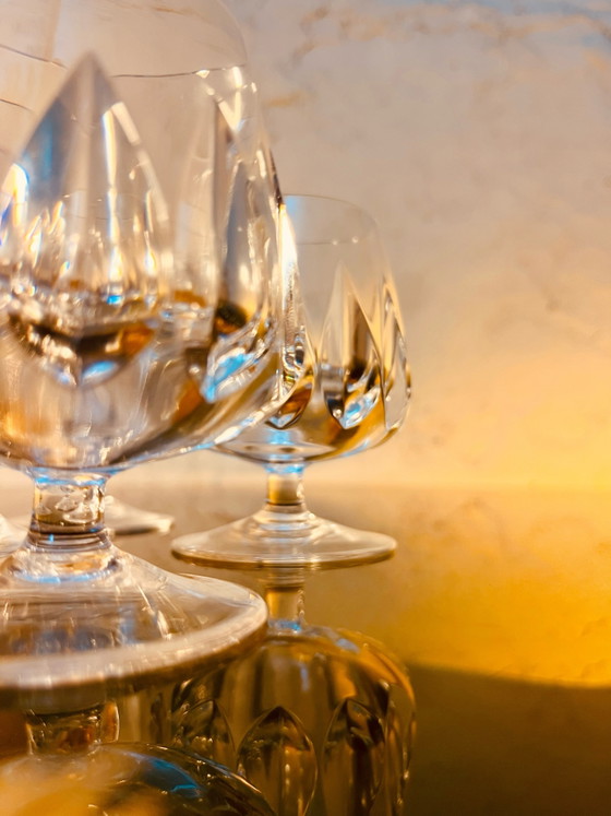 Prachtige Mid Century Nachtmann cognac glazen – Glazen & Karaffen, Crystal (photo 13 of 14)