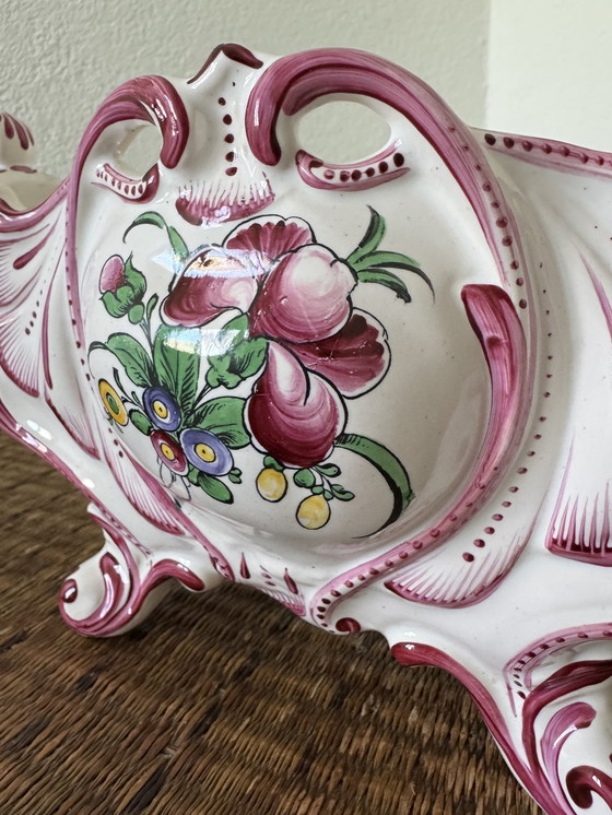 Image 1 of Jardinière Faïence Desvres Ancienne