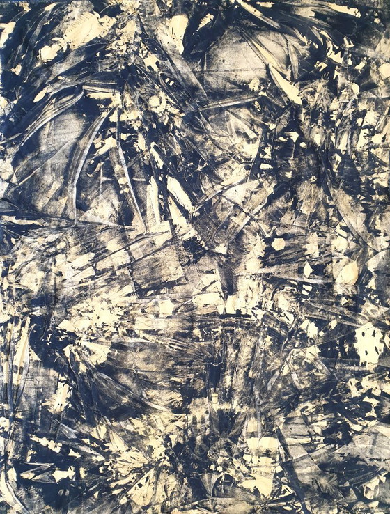 Jürgen Angeler - Golden Palm Crown – Paintings & Drawings, Canvas (photo 2 of 14)