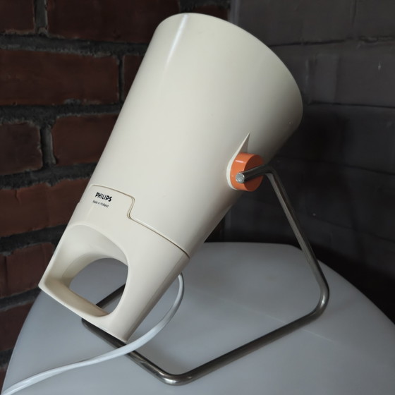 Image 1 of Philips Infraphil HP3603 – complete in originele doos – vintage infrared lamp