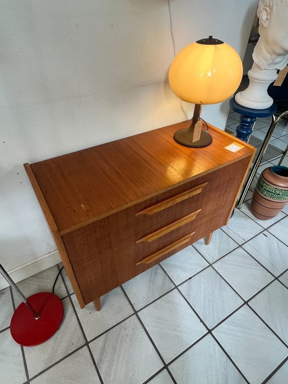 Image 1 of Cassettiera vintage, Svezia anni '60, teak e rovere