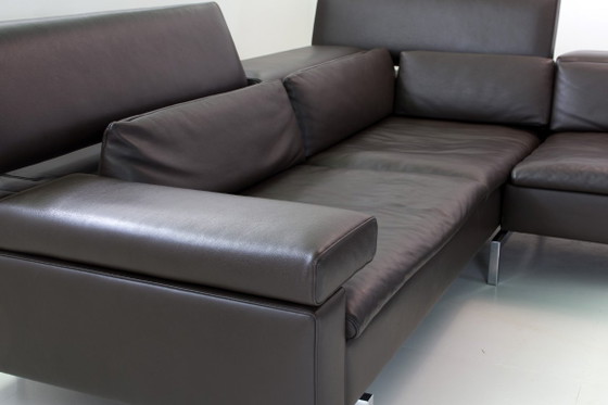 Jori Shiva leren hoeksalon – Jean-Pierre Audebert – Hoekbanken, Leather, Metal (photo 9 of 13)