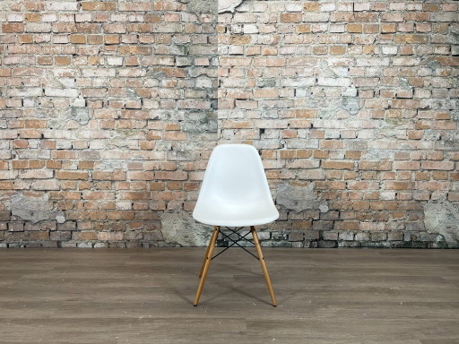 Vitra DSW Wit/Hout - MEER OP VOORRAAD – eetkamerstoelen, Metal, Plastic (photo 2 of 15)