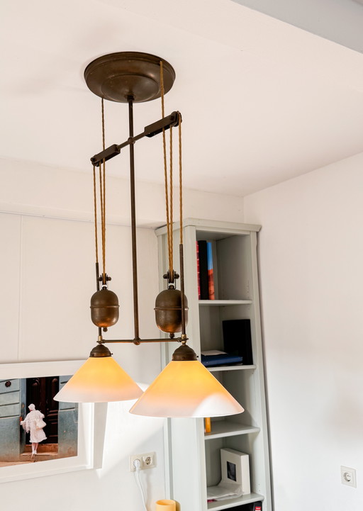 Lampe à suspension Antieke avec contrôle