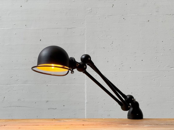 Image 1 of Three-arm clamp lamp by Jean-Louis Domecq for Jieldé, 1950s design