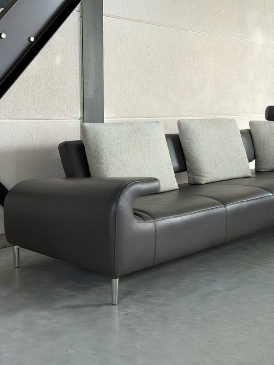 Leolux Vol de Reve Corner sofa - like new – Leather, Textile (photo 12 of 18)