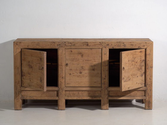 Antikes dreitüriges Sideboard (ca. 1900) #2 (photo 32 of 40)