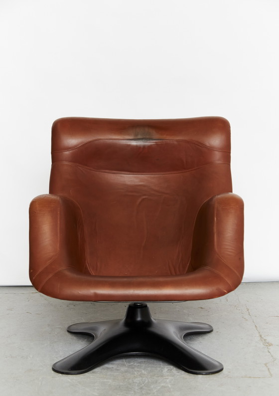 Image 1 of Yrjö Kukkapuro Karuselli Chair & Ottomane for Haimi, 1965