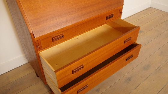Image 1 of Vintage Teak Secretary | Deens | 90 cm