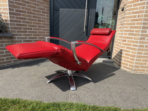 Récemment, Jori Brainbuilder relax cuir rouge, médium, mono-mouvement