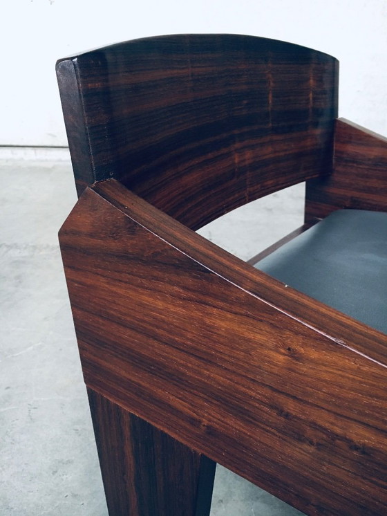 Image 1 of Sedia laterale in palissandro di design brasiliano moderno di metà secolo, anni '50