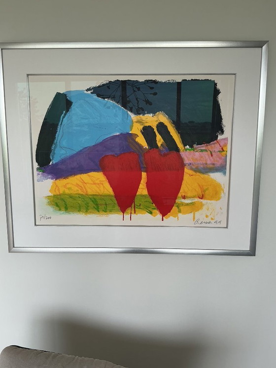 Image 1 of Jan Cremer Screenprint. Tulips '99 75/200