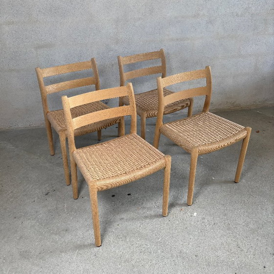 Image 1 of 4x Model 84 Dining Chairs by Niels O. Møller