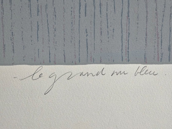 Image 1 of Corneille - The Great Blue - 99/130 - 1986 - Signed