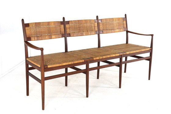 Image 1 of Ensemble de salle à manger vintage : chaises et banc